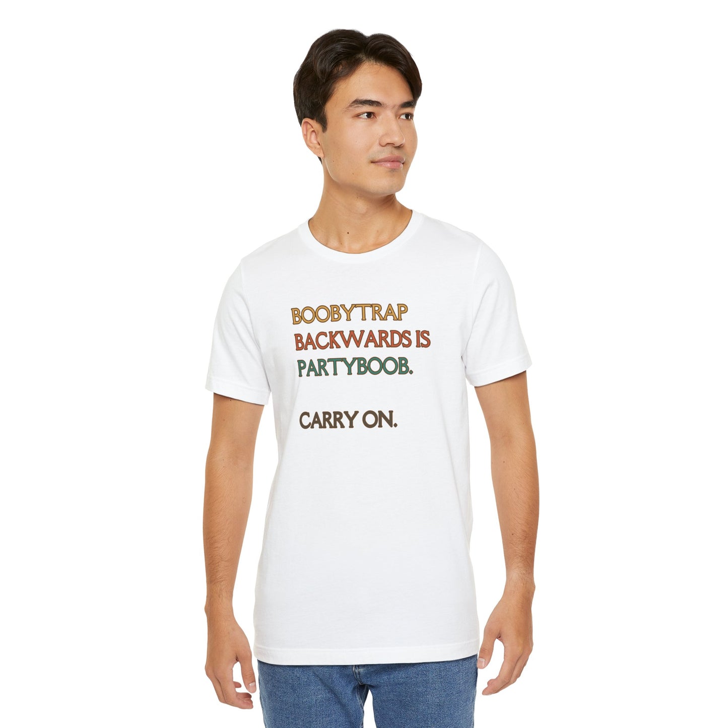 "Partyboob Tee – A Boobytrap of Laughs" T-Shirt
