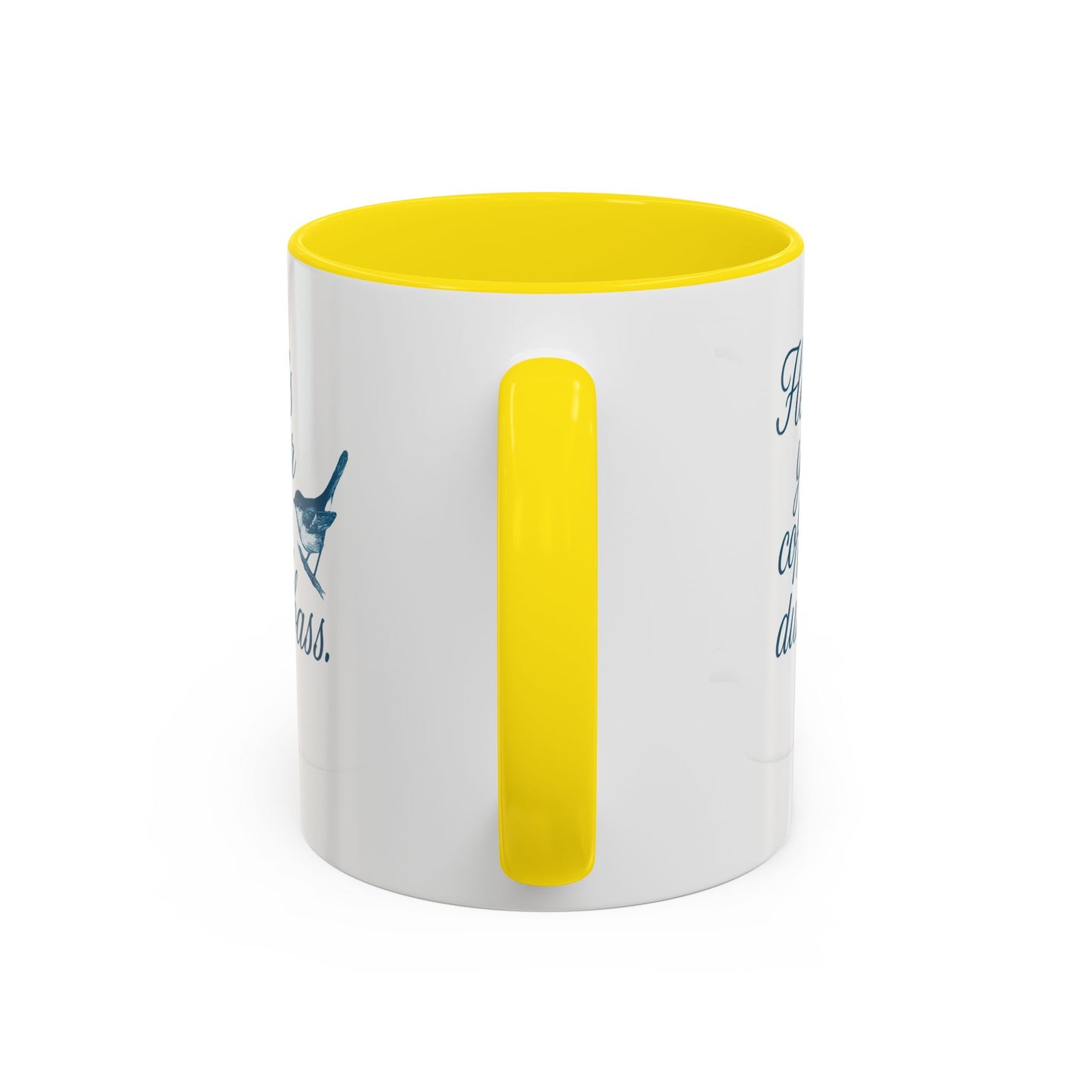 Here’s Your Coffee, Dumbass – Vintage Bird Mug (11oz & 15oz)