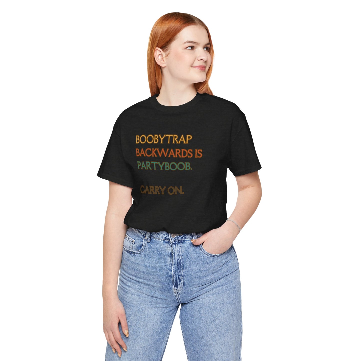 "Partyboob Tee – A Boobytrap of Laughs" T-Shirt