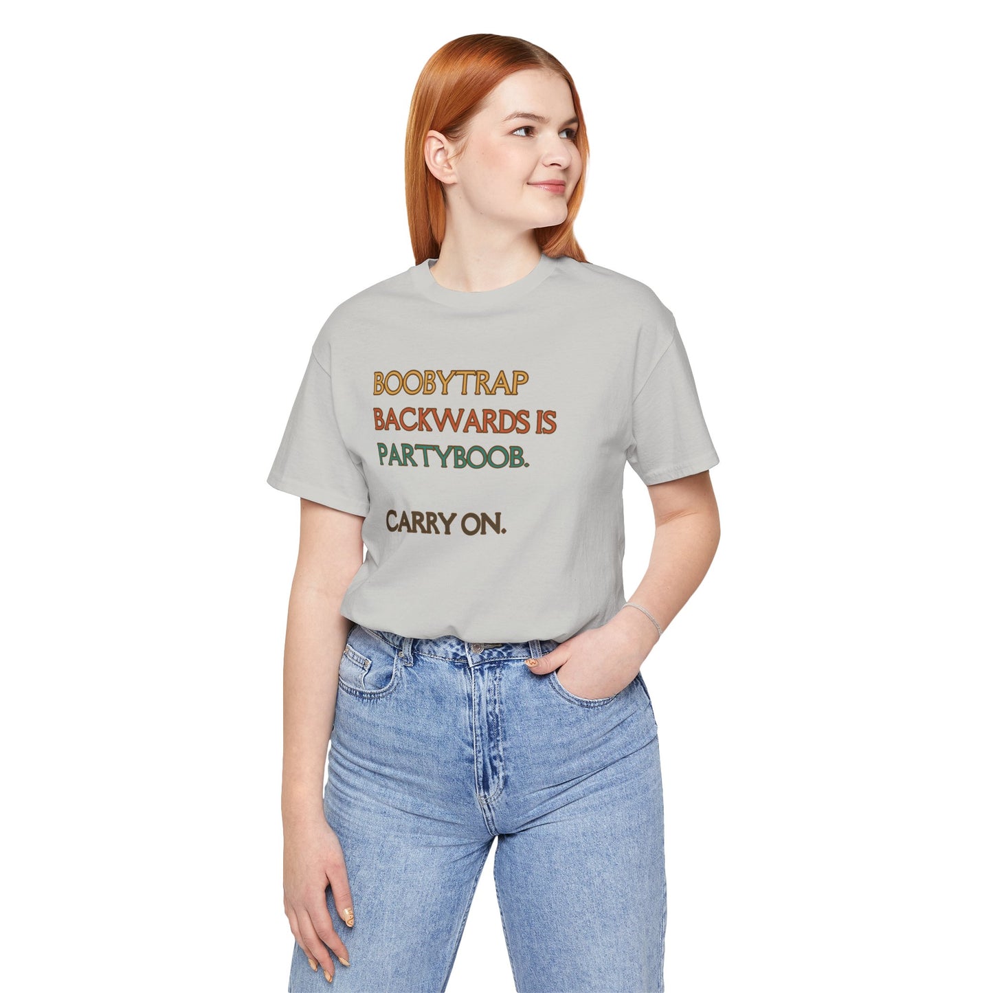 "Partyboob Tee – A Boobytrap of Laughs" T-Shirt