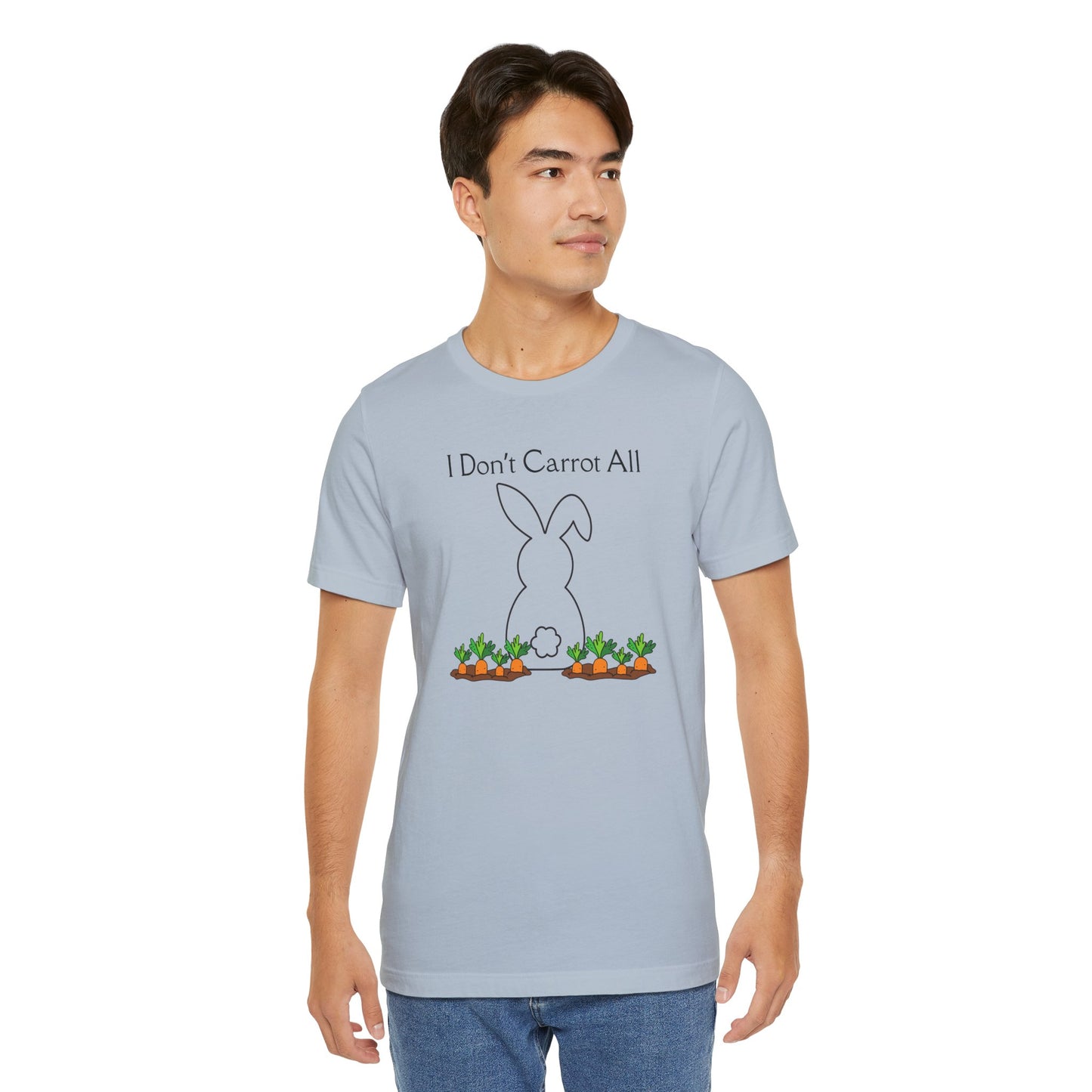Zero Clucks, Zero Carrots | I Don’t Carrot All Bunny Shirt | Funny Easter T-Shirt