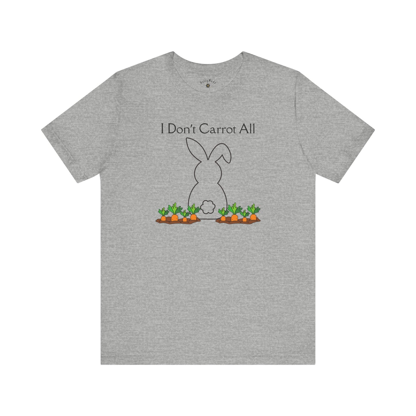 Zero Clucks, Zero Carrots | I Don’t Carrot All Bunny Shirt | Funny Easter T-Shirt