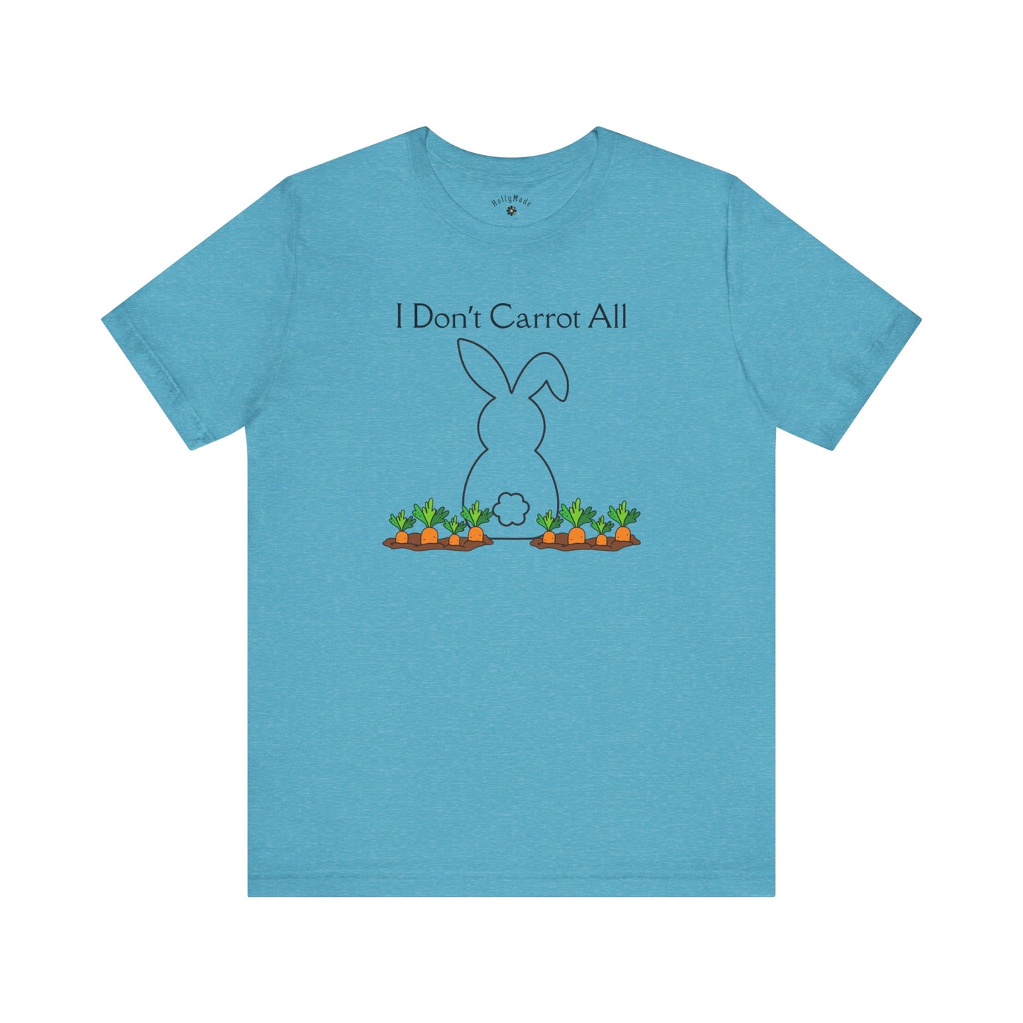 Zero Clucks, Zero Carrots | I Don’t Carrot All Bunny Shirt | Funny Easter T-Shirt