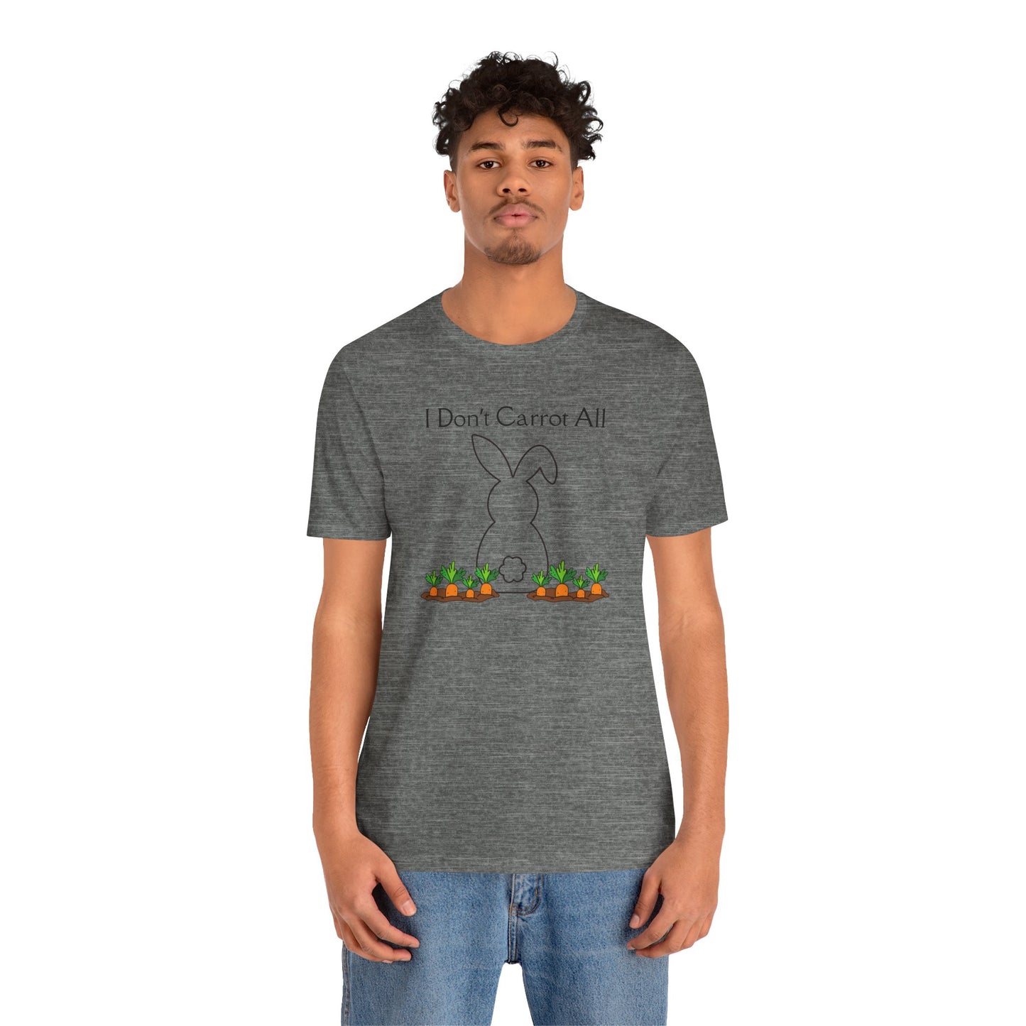 Zero Clucks, Zero Carrots | I Don’t Carrot All Bunny Shirt | Funny Easter T-Shirt